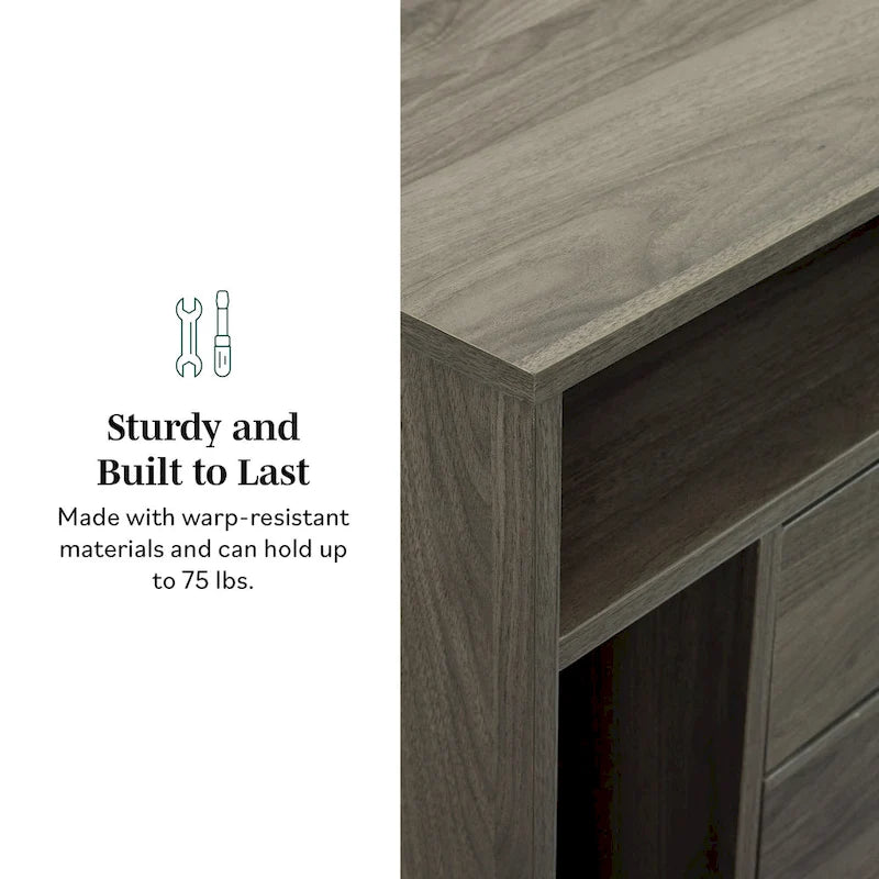 Middlebrook Modern Storage Nightstand, Set of 2