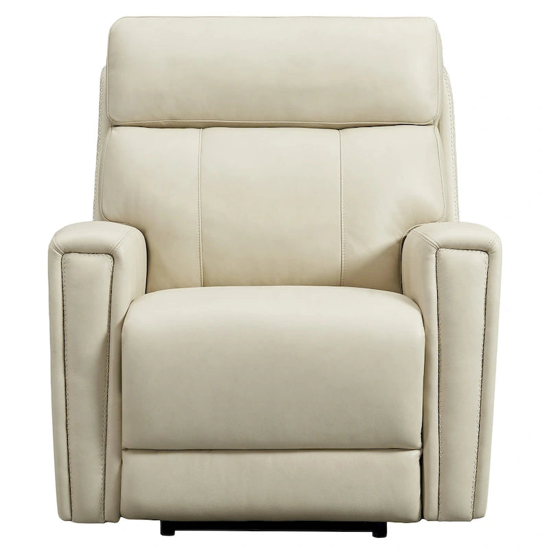 Genuine Leather Zero Gravity Power Recliner Chair with Power Headrest, USB&USB-C Port