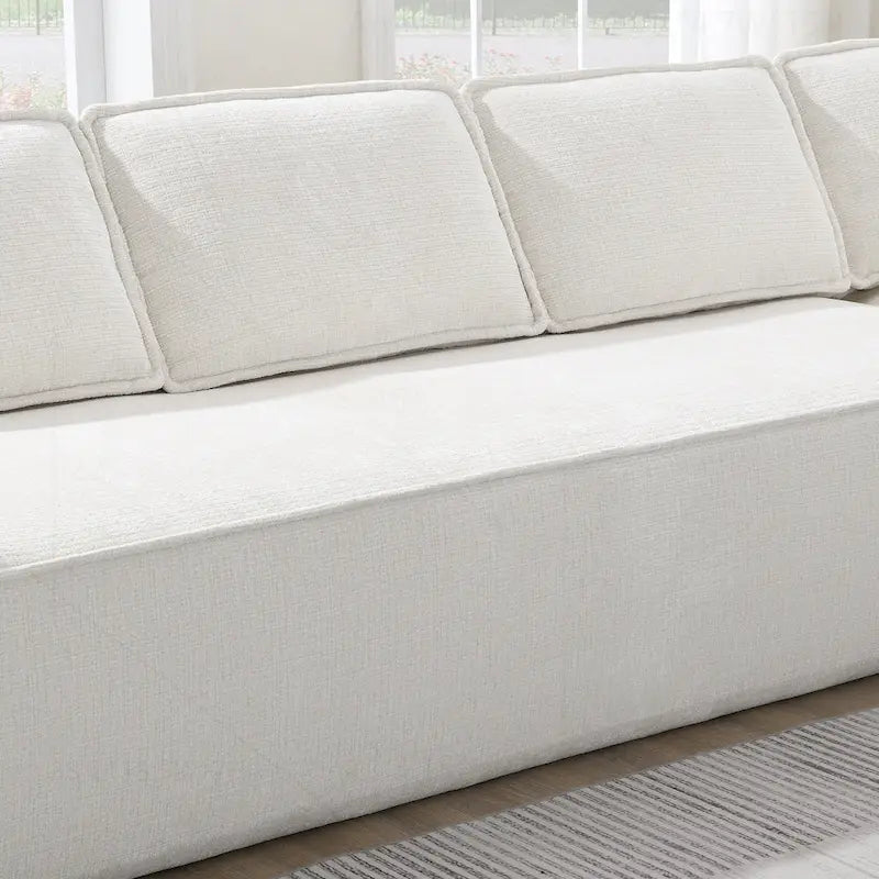 Minimalist Modular Sofa with Advanced Materials for Comfort and Style