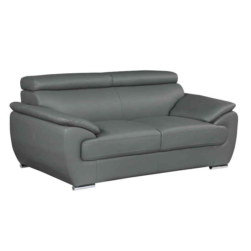 Genuine Leather Loveseat