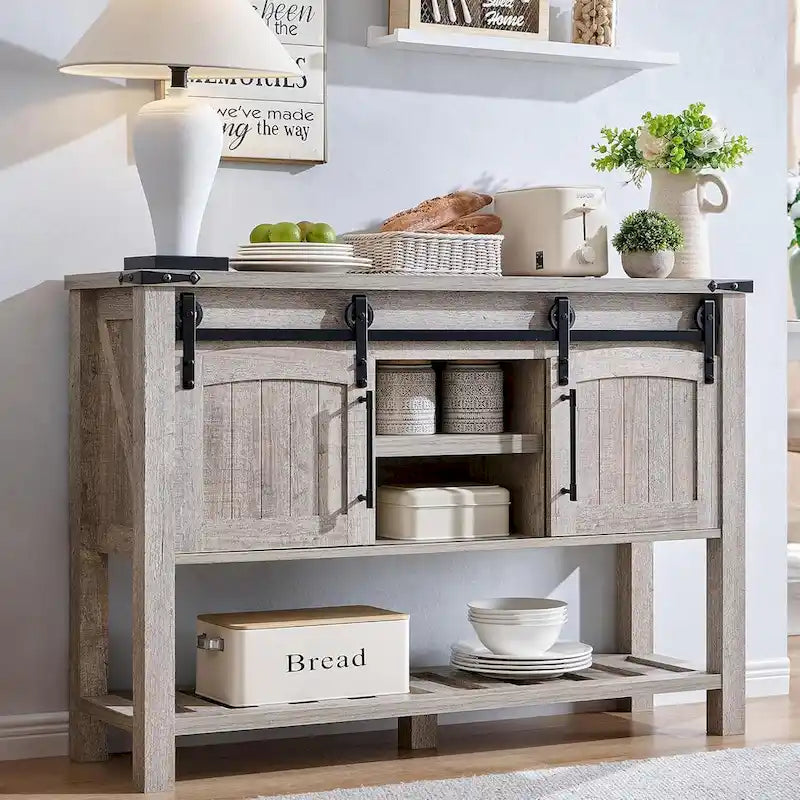 Farmhouse Entryway Table, Rustic Console Table, Wood Sofa Table