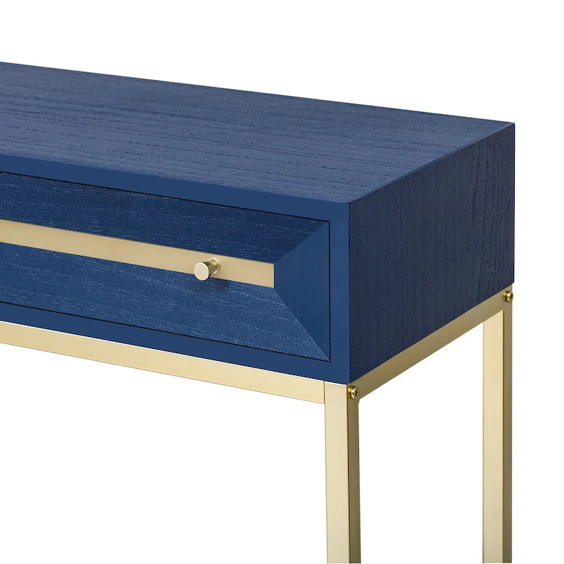 Wood Console Entryway Table with 2 Drawers for Living Room, Entryway