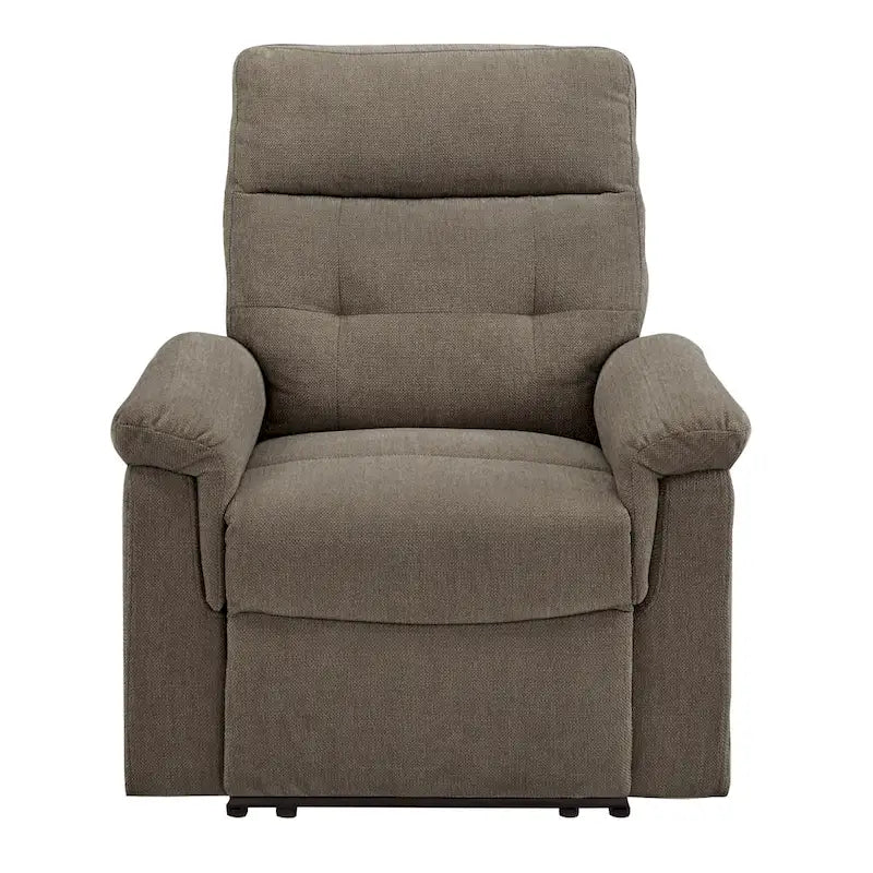 Lufkin Chenille Fabric Manual Recliner by iNSPIRE Q Classic