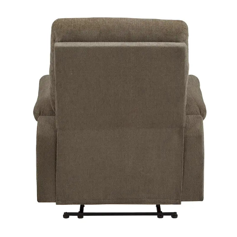 Lufkin Chenille Fabric Manual Recliner by iNSPIRE Q Classic