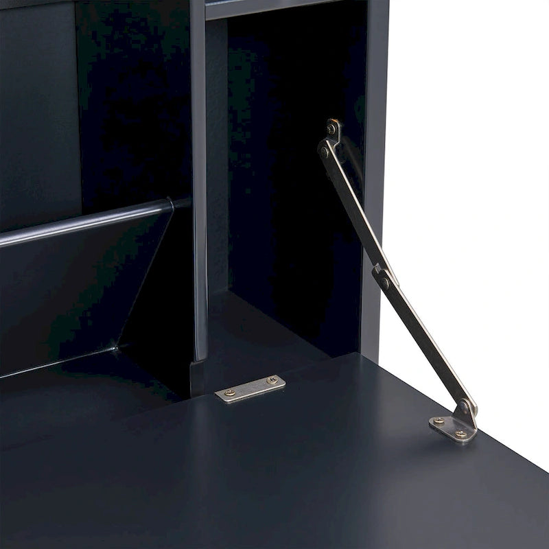SEI Furniture Wall-mounted Folding Laptop Desk