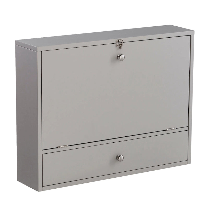 SEI Furniture Wall-mounted Folding Laptop Desk