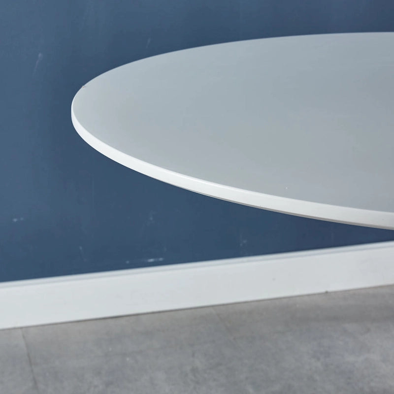 White Tulip Table Mid-century Dining Table for 4-6 people