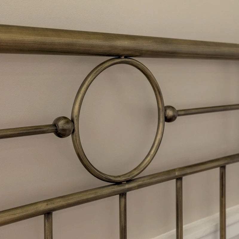 Walker Edison Classic Metal Pipe Bed