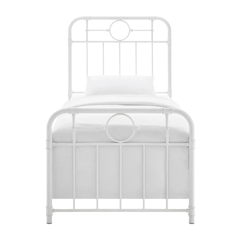 Walker Edison Classic Metal Pipe Bed