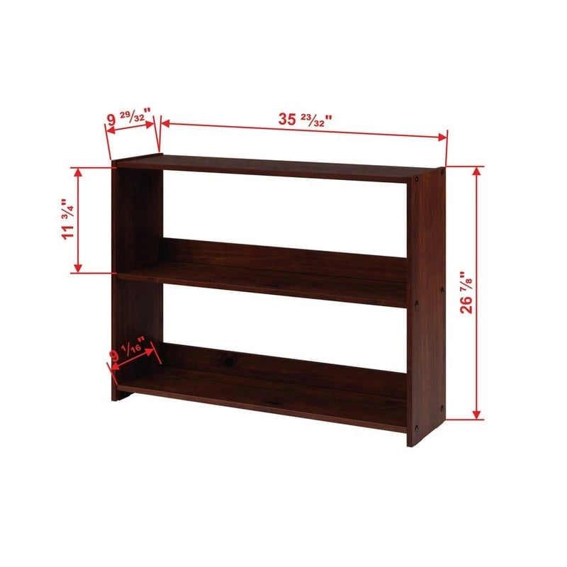 Donco Kids Low Study Loft Desk Twin Bed