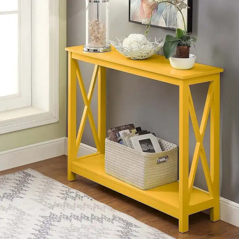 Convenience Concepts Oxford Console Table with Shelf