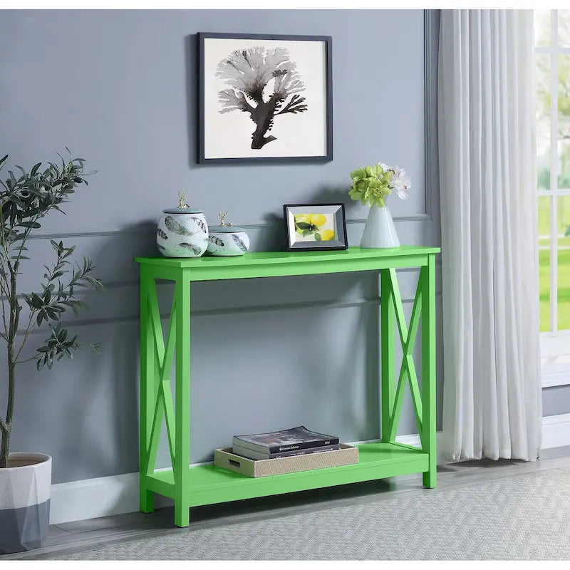 Convenience Concepts Oxford Console Table with Shelf