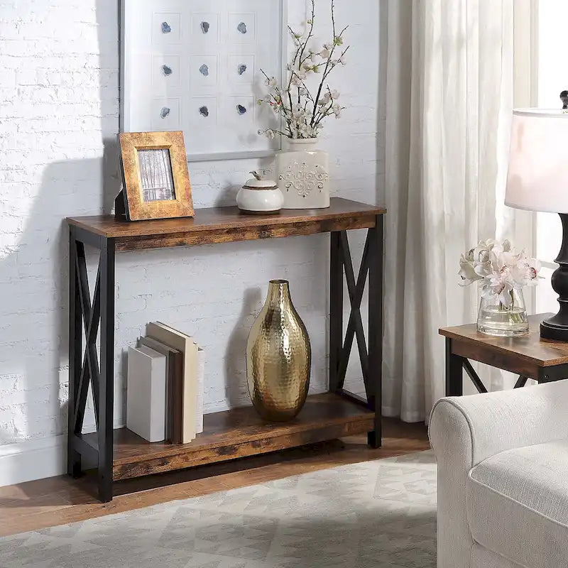 Convenience Concepts Oxford Console Table with Shelf