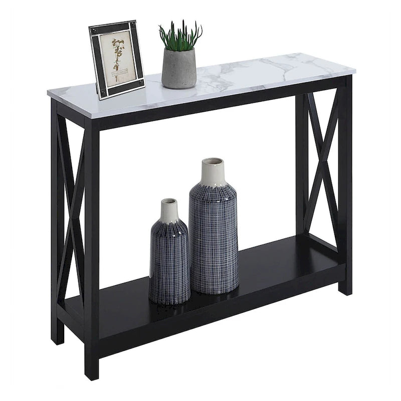 Convenience Concepts Oxford Console Table with Shelf