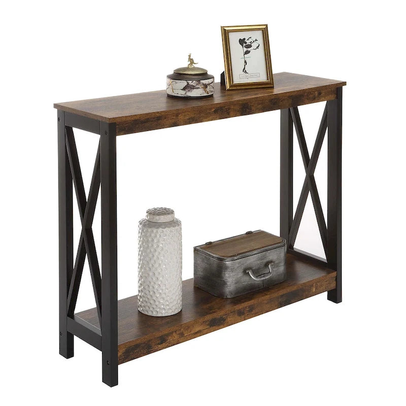 Convenience Concepts Oxford Console Table with Shelf