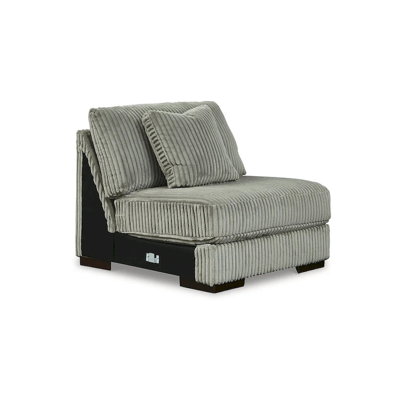 Signature Design by Ashley Lindyn 5-Piece Sectional with Chaise - 133W x 133D x 38H