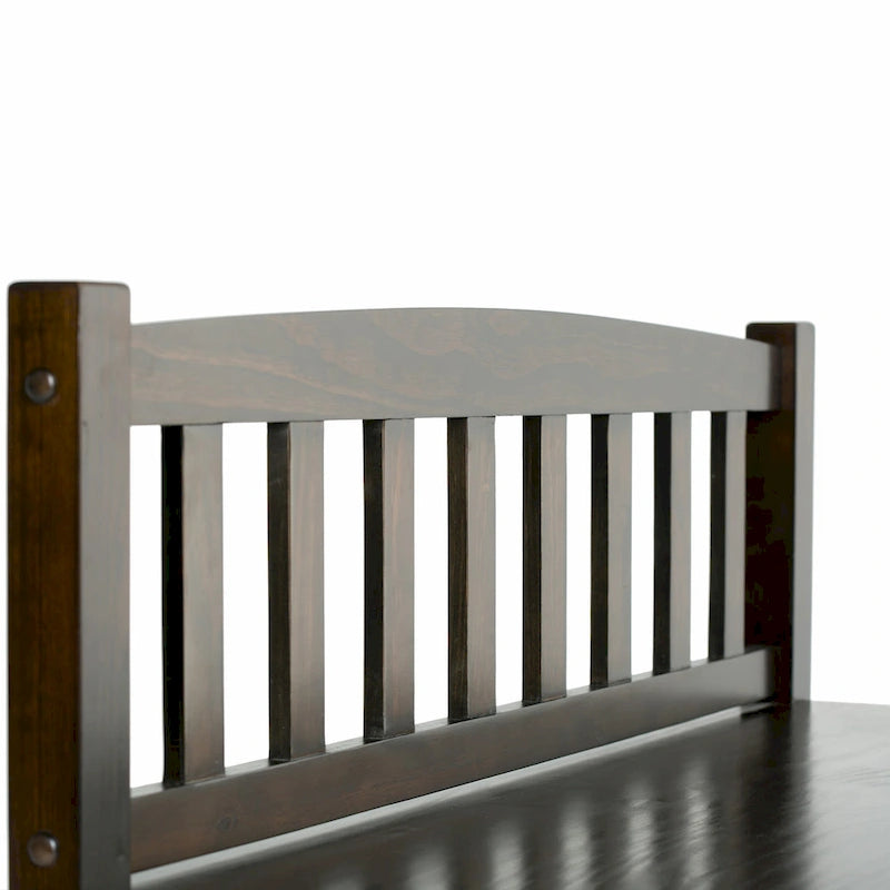 WYNDENHALL Portland SOLID WOOD 42 inch Wide Transitional Entryway Storage Bench with Drawers - 42 Inches wide