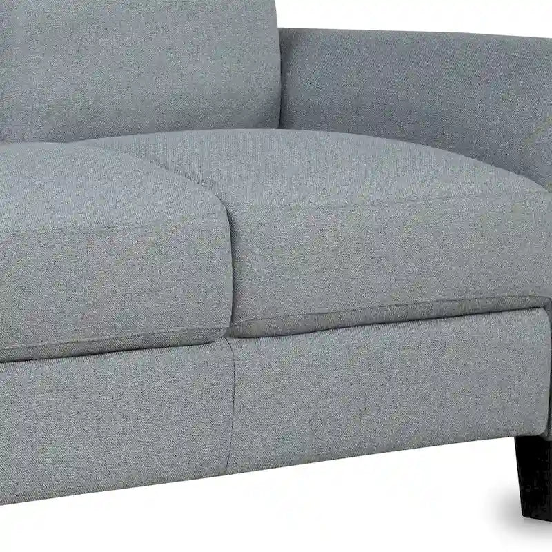 3-Seat Linen Fabric Sofa