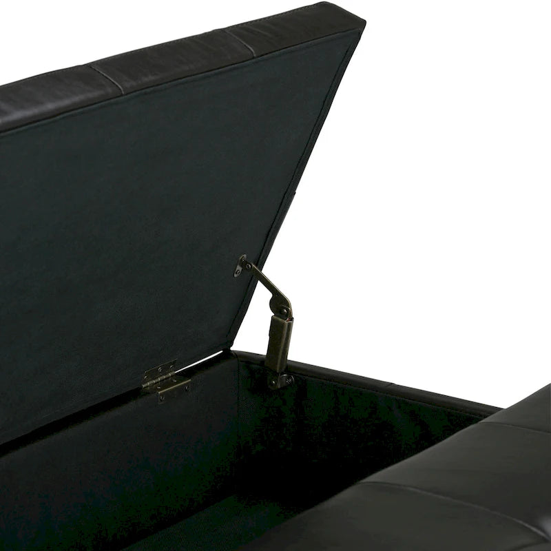 WYNDENHALL Lancaster 36-in. Wide Contemporary Square Table Ottoman