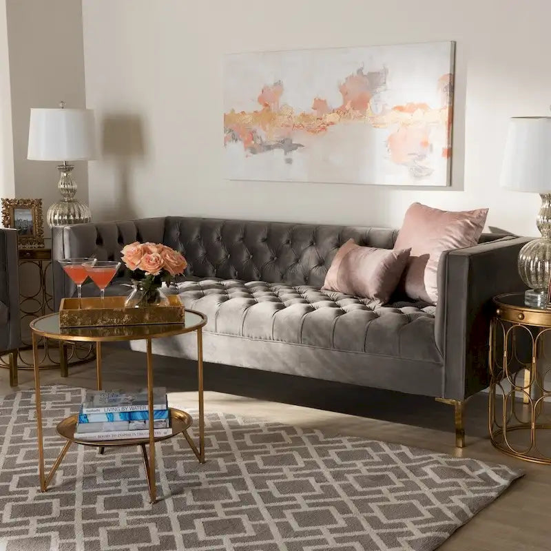 Glam Velvet Sofa