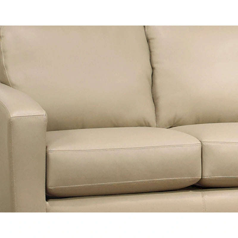 Bryce Italian Top Grain Leather Sofa and Chair Set