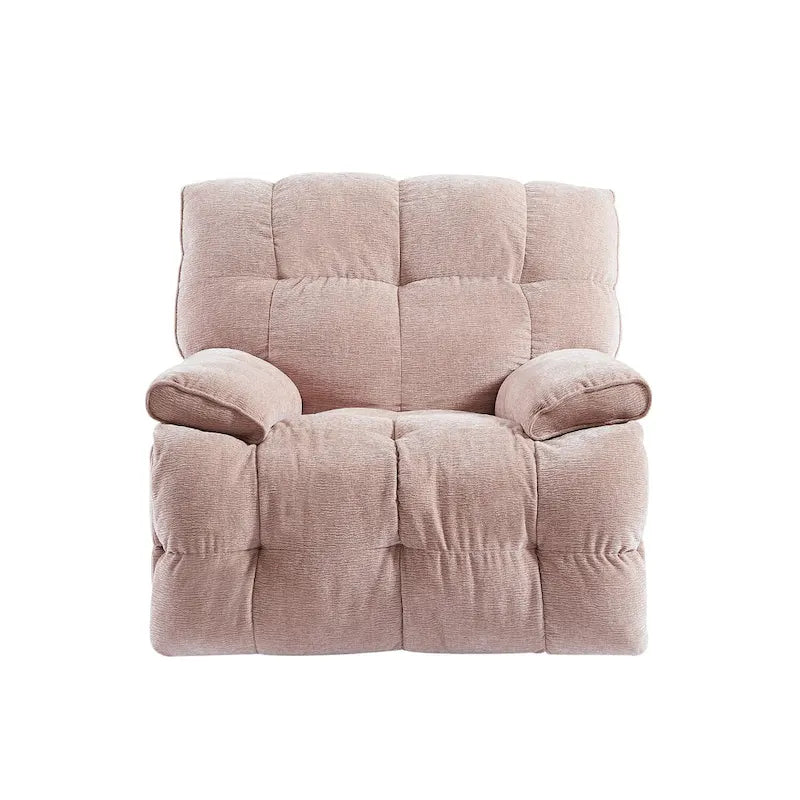 Modern Accent 360 Degree Swivel Armchair Functional Lounge Recline Chair Sofa