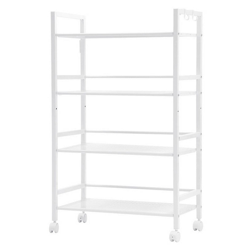 3- OR 4-tier Wheeled Steel Kitchen Island Cart