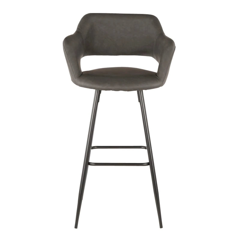 Carson Carrington Vallen Faux Leather Bar Stools (Set of 2) - N/A