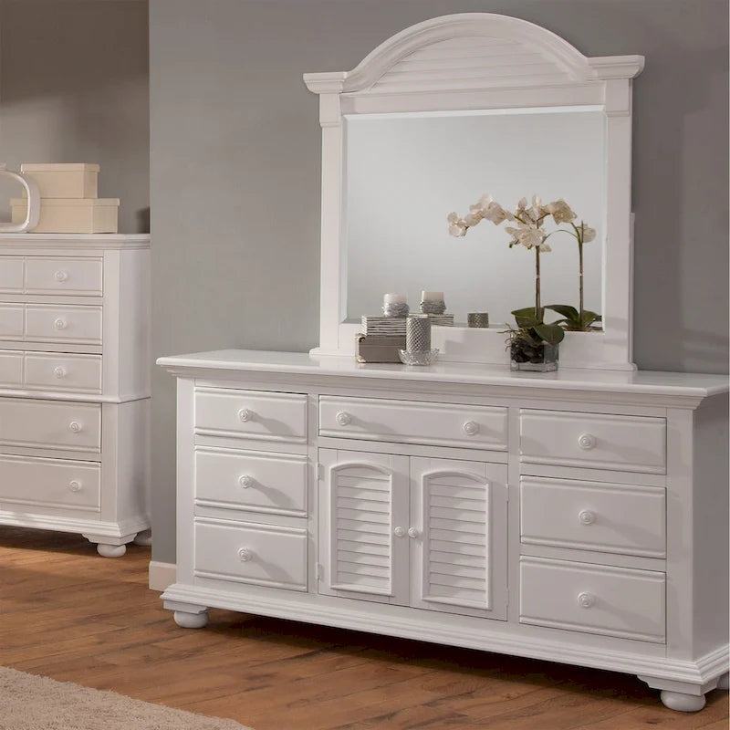 Beachcrest Triple Dresser and Optional Mirror