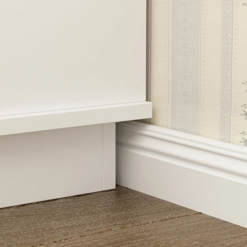 63W 18 Shoe Cubbies Wide Hall Tree With Hooks