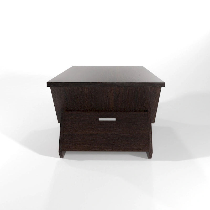 Fore Modern Espresso 47-inch 4-Shelf Coffee Table by Furniture of America