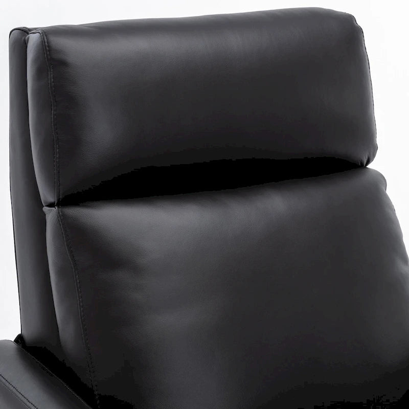 Roland Top Grain Leather Push Back Recliner by Greyson Living