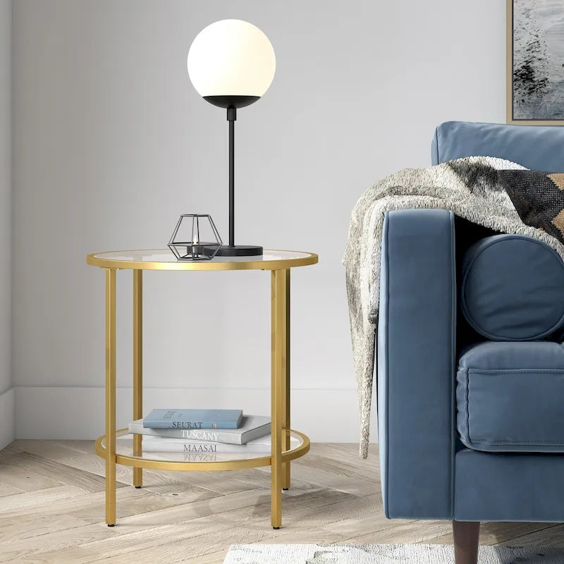 Sivil Round Side Table