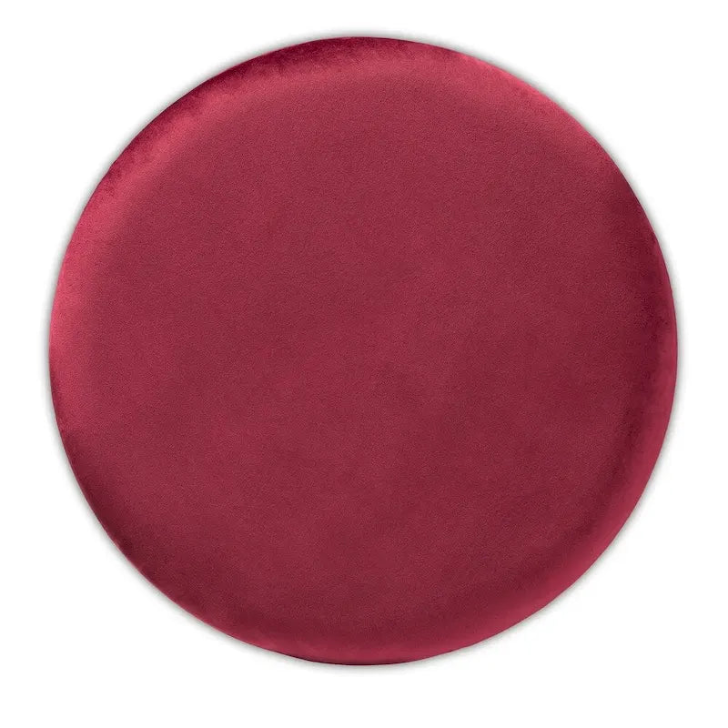 Marisa Glam and Luxe Upholstered Storage Ottoman