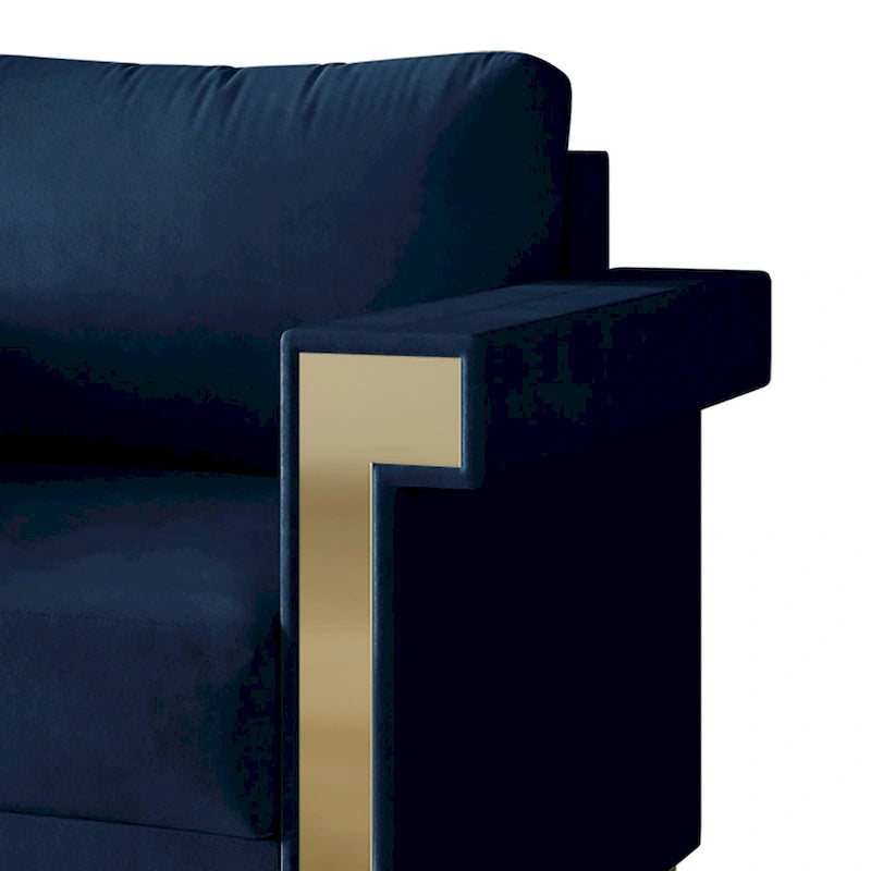 CraftPorch Luxurious Velvet Upholstered Sofa