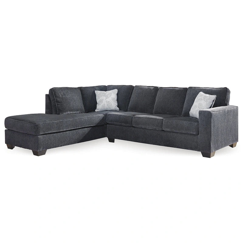 Signature Design by Ashley Altari 2-Piece Sectional with Chaise - 110 W x 90 D x 37 H