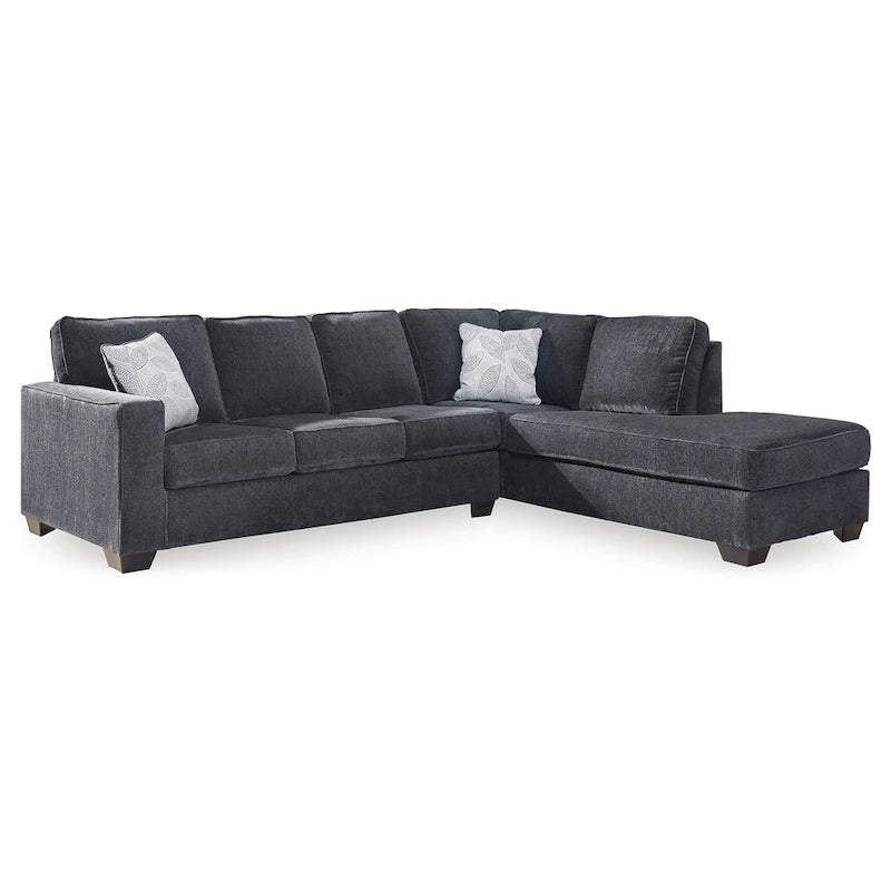 Signature Design by Ashley Altari 2-Piece Sectional with Chaise - 110 W x 90 D x 37 H