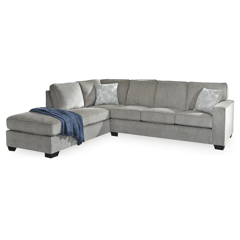 Signature Design by Ashley Altari 2-Piece Sectional with Chaise - 110 W x 90 D x 37 H