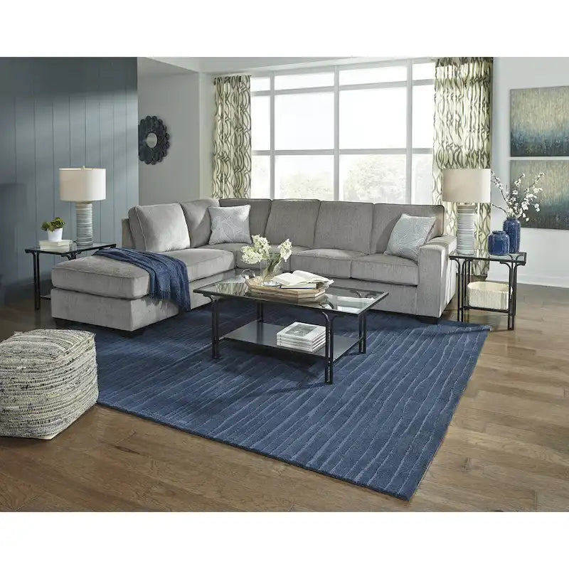 Signature Design by Ashley Altari 2-Piece Sectional with Chaise - 110 W x 90 D x 37 H