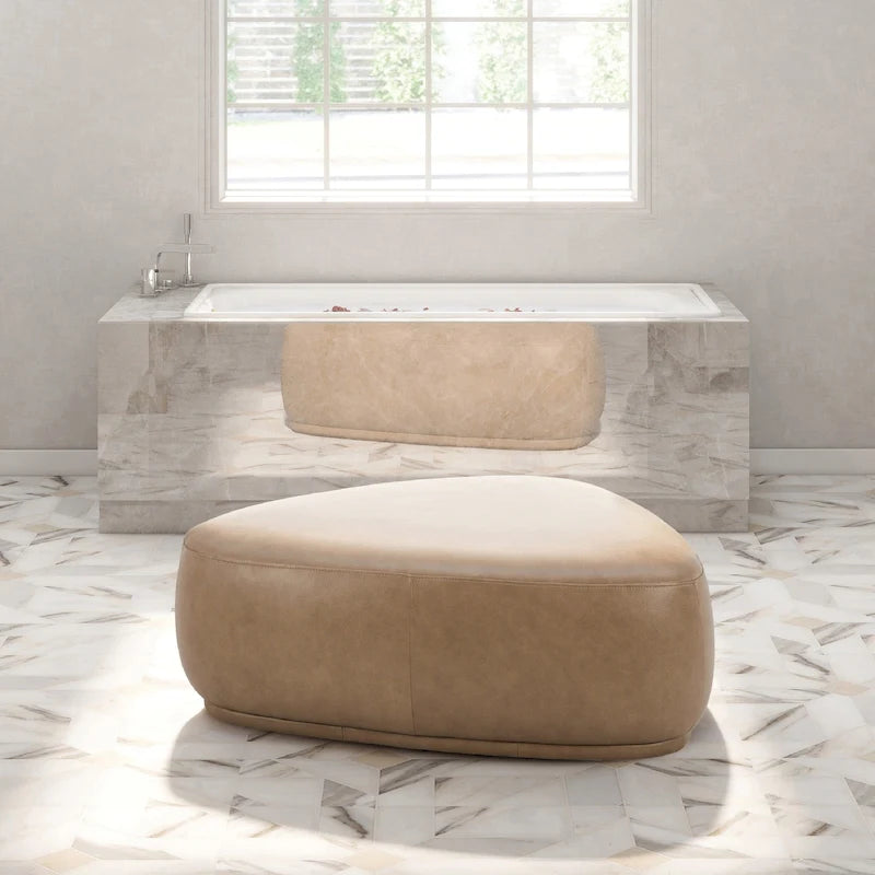 Pebble 44 Rounded Triangle Cocktail Ottoman