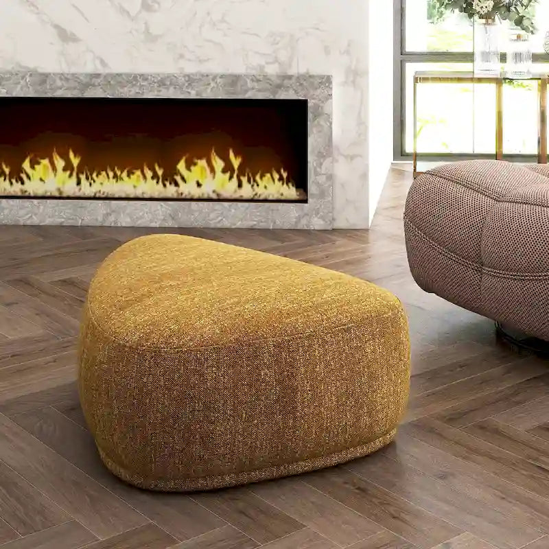 Pebble 44 Rounded Triangle Cocktail Ottoman