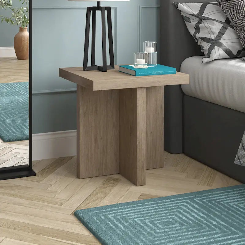 Elna 22 Wide Rectangular Side Table - 22 Wide
