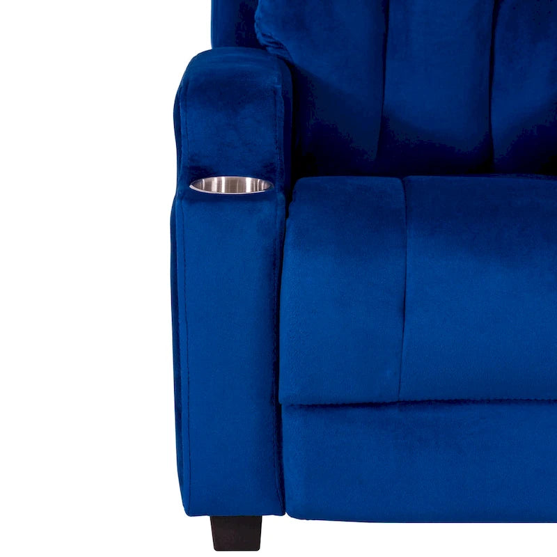 Magic Seats for Superheroes & Princesses, Super Deluxe Kids Recliner with Footrest, Headrest, 2 Cup Holders