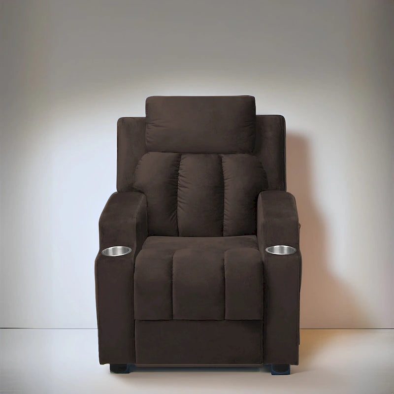 Magic Seats for Superheroes & Princesses, Super Deluxe Kids Recliner with Footrest, Headrest, 2 Cup Holders