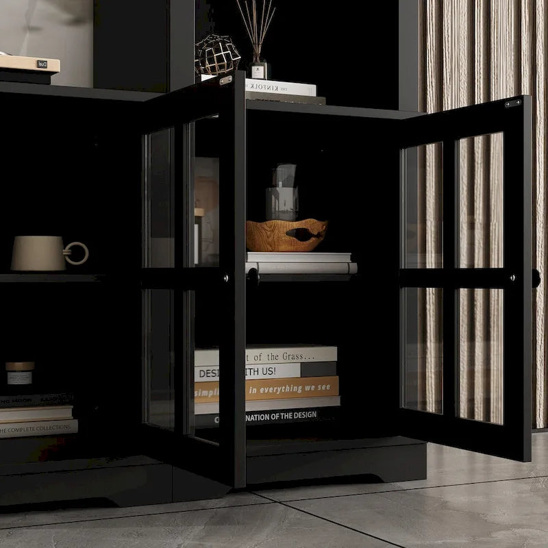 Wall Unit Entertainment Center Bookshelves TV Stand Display End Tables