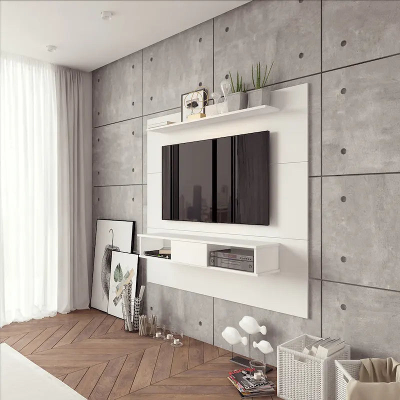 Midtown Concept 2-shelf Engineered Wood 70-inch TV Board for Flat Screens