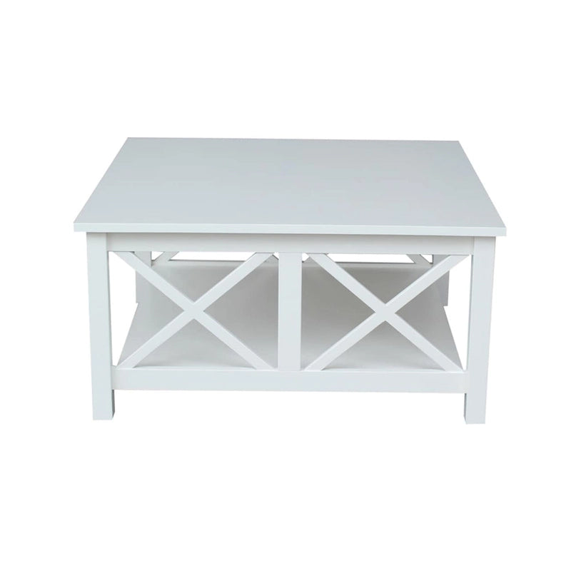 International Concepts Hampton Solid Wood Square Coffee Table - 36 x 36