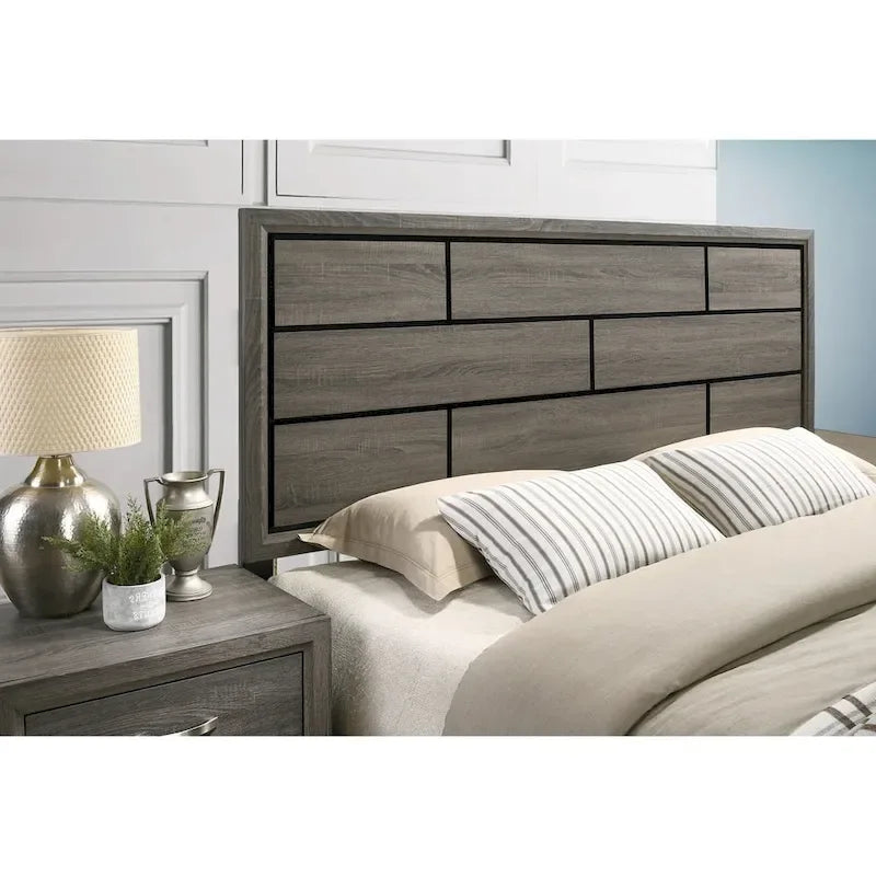 Roundhill Furniture Stout Panel Contemporary 5-piece Bedroom Set