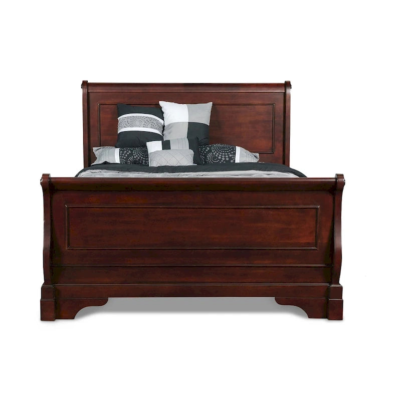 New Classic Furniture Rodgers Bordeaux Sleigh Bed