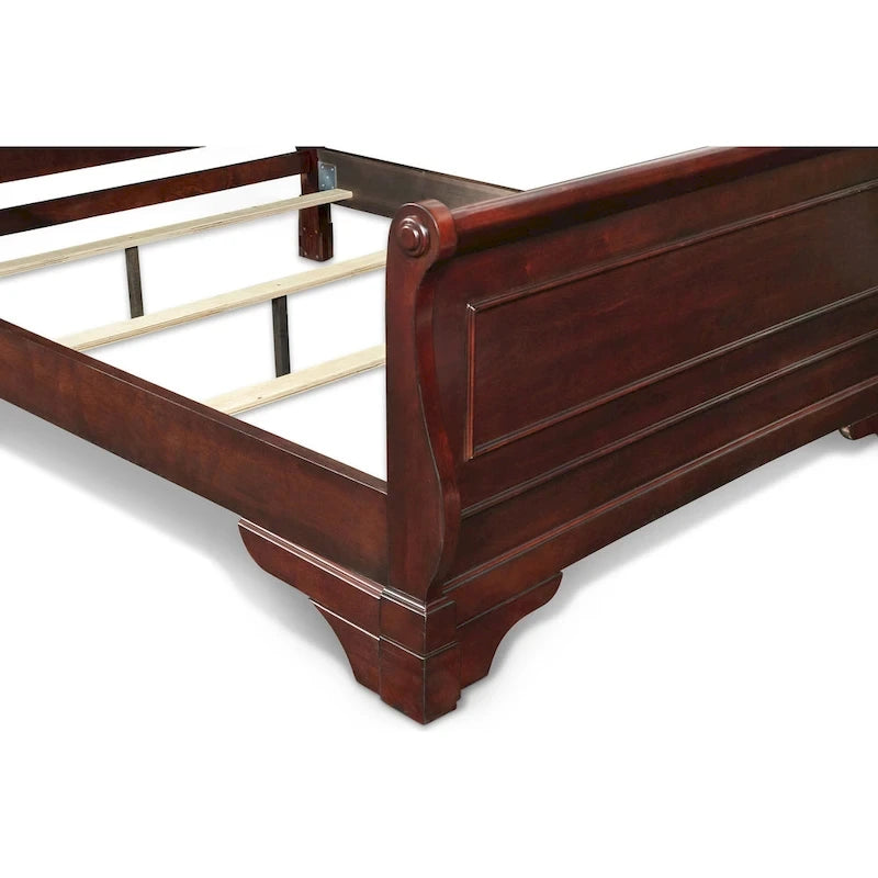 New Classic Furniture Rodgers Bordeaux Sleigh Bed